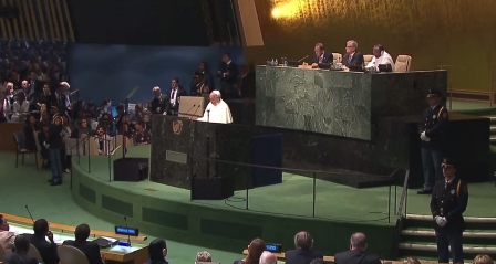 Diễn từ của Đức Thánh Cha tại Liên Hiệp Quốc - Ngày 25.9.2015