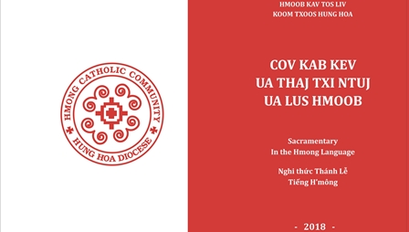 Phát hành Sách Nghi Thức Thánh Lễ Tiếng H’mông - COV KAB KE UA THAJ TXI NTUJ